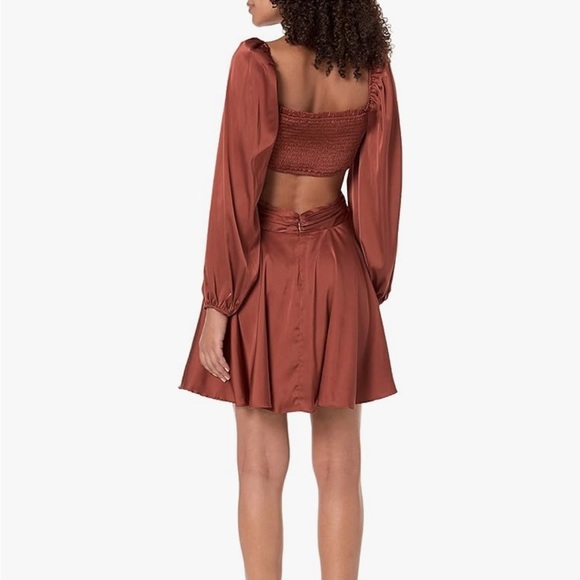 2/$30 ASTR the label Anamaria dress rust color size XS NWT Flawed⚠️ - Picture 3 of 10